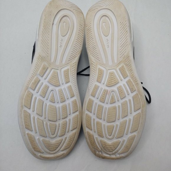 Nike Air Max Estrea Womens 9 Black Athletic Shoes Black White - Picture 7 of 11